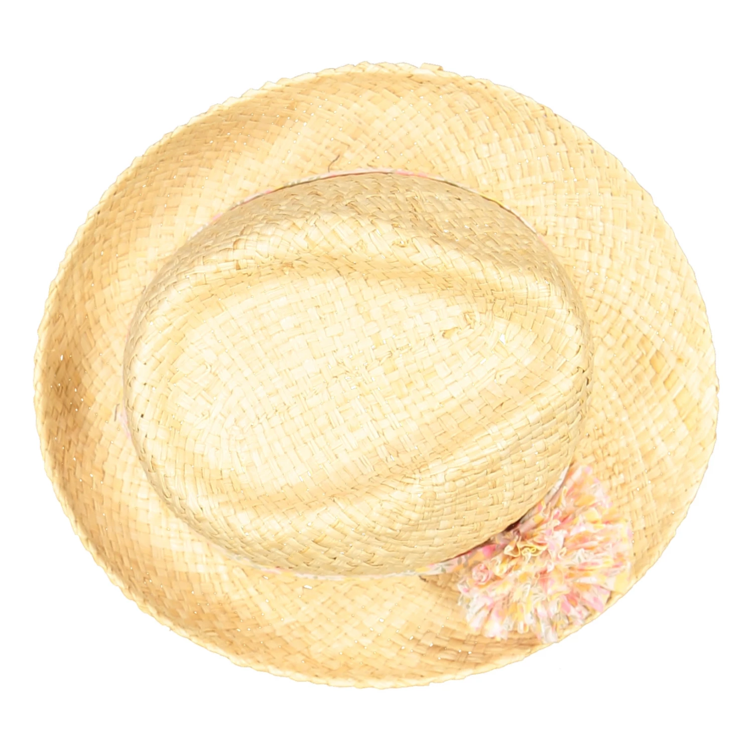 Flash Sale ๐ Pompom Straw Hat Lemon yellow Obi Obi Fashion Children ๐งจ 2 Flash Sale ๐ Pompom Straw Hat Lemon yellow Obi Obi Fashion Children ๐งจ - Image 2