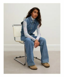 Discount ✨ Prairie Jumpsuit Denim Les Coyotes de Paris Fashion Teen, Children 👍 -Outlet Kids' Fashion Store prairie jumpsuit denim les coyotes de paris fashion teen children 4