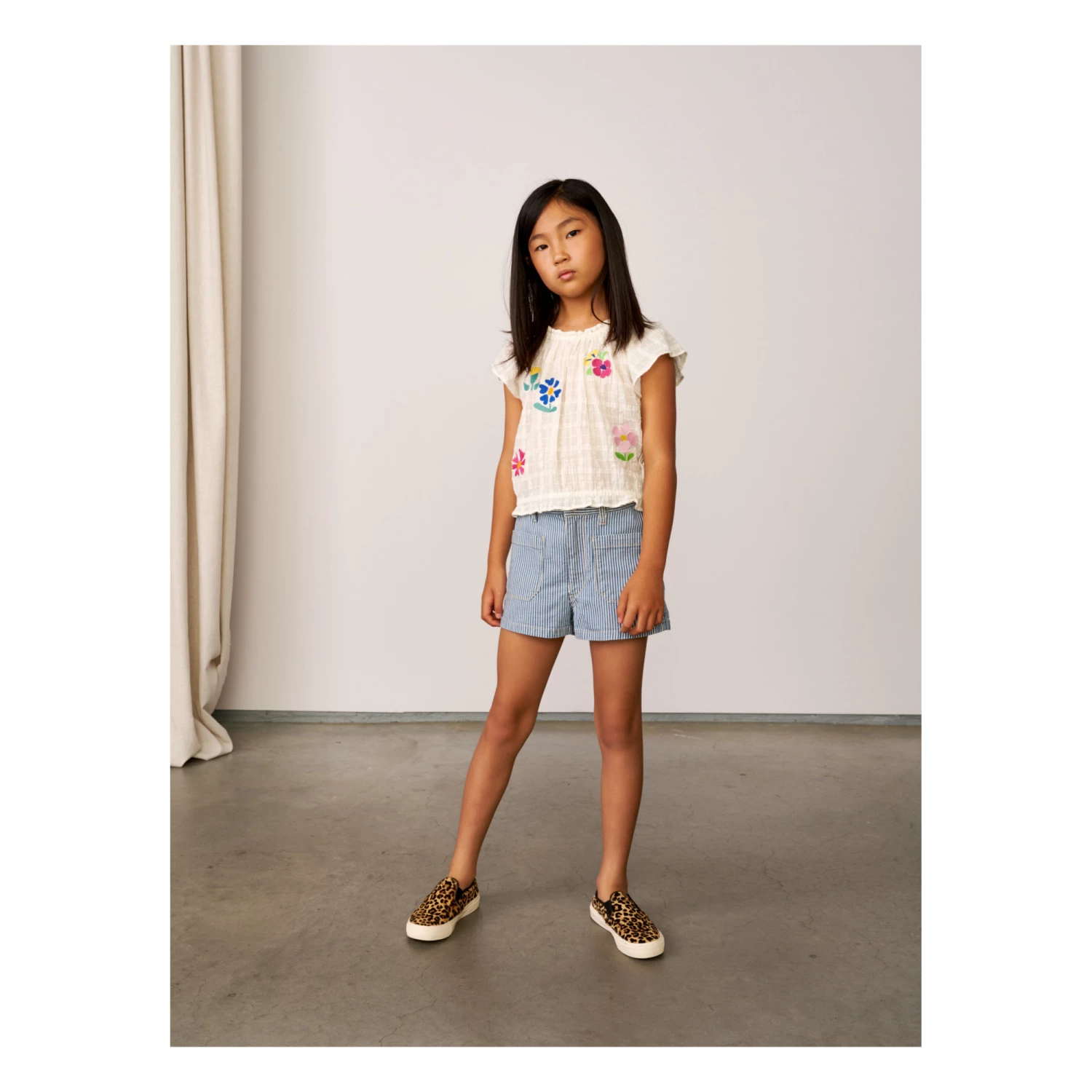 Discount ๐ฏ Preppy Shorts Light Blue Bellerose Fashion Teen, Children ๐คฉ 5 Discount ๐ฏ Preppy Shorts Light Blue Bellerose Fashion Teen, Children ๐คฉ - Image 5