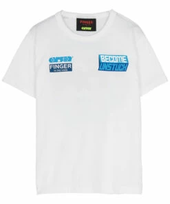 Cheap 🛒 Prince T-shirt - Finger In The Nose x Ornamental Conifer Collaboration White Finger in the nose Fashion Teen, Children 🛒