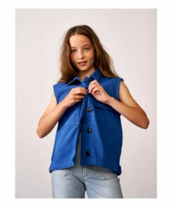 Top 10 ❤️ Pumpkin Vest Indigo blue Bellerose Fashion Teen, Children 🧨 -Outlet Kids' Fashion Store pumpkin vest indigo blue bellerose fashion teen children 2