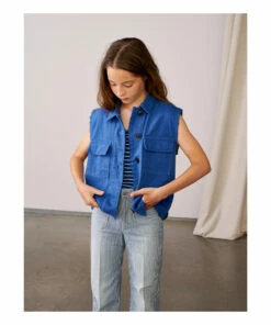 Top 10 ❤️ Pumpkin Vest Indigo blue Bellerose Fashion Teen, Children 🧨 -Outlet Kids' Fashion Store pumpkin vest indigo blue bellerose fashion teen children 3