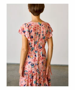 Best Pirce 🛒 Purple 👗 Dress Pink Bellerose Fashion Teen, Children ✨ -Outlet Kids' Fashion Store purple dress pink bellerose fashion teen children 4