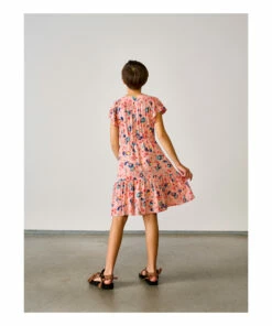 Best Pirce 🛒 Purple 👗 Dress Pink Bellerose Fashion Teen, Children ✨ -Outlet Kids' Fashion Store purple dress pink bellerose fashion teen children 5