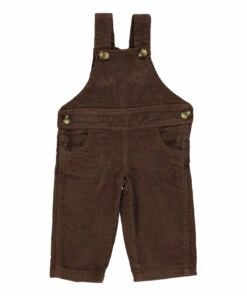 Coupon 🔥 Quetsche Corduroy Overalls Brown Poudre Organic Fashion Baby, Children 🎁