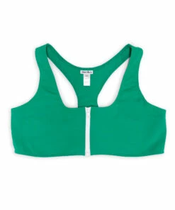 Coupon 🔔 Racerback 👙 Bikini Top Green Miska Paris Fashion Teen, Children 😍