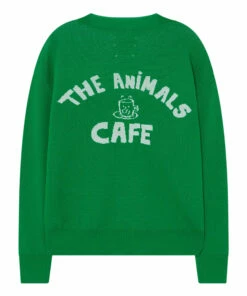 New 🔥 Racoon Embroidered Cardigan Green The Animals Observatory Fashion Teen, Children 🛒 -Outlet Kids' Fashion Store racoon embroidered cardigan green the animals observatory fashion teen children 1