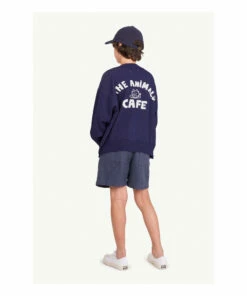 Best Sale 🤩 Racoon Embroidered Cardigan Navy blue The Animals Observatory Fashion Teen, Children ⌛ -Outlet Kids' Fashion Store racoon embroidered cardigan navy blue the animals observatory fashion teen children 2