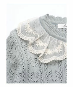 Top 10 🌟 Radie Lace Cardigan Grey blue Louisiella Fashion Children 😀 -Outlet Kids' Fashion Store radie lace cardigan grey blue louisiella fashion children 4