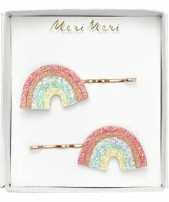 Cheapest 👍 Rainbow hair clips - Set of 2 Meri Meri Fashion Children 🧨