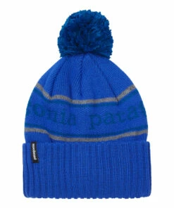 Deals 👍 Recycled Bobble Hats Blue Patagonia Fashion Teen, Children ✨