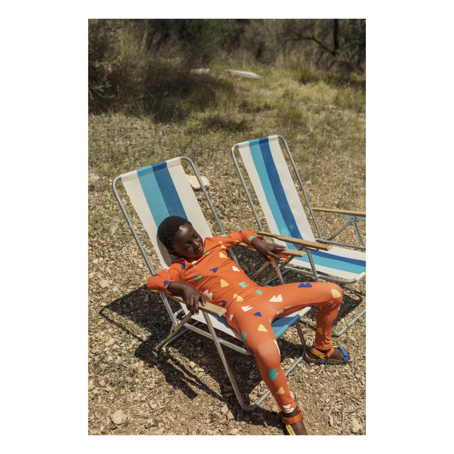 Wholesale ๐ฅ Recycled Nylon Anti-UV Leggings Red Bobo Choses Fashion Children โจ 2 Wholesale ๐ฅ Recycled Nylon Anti-UV Leggings Red Bobo Choses Fashion Children โจ - Image 2