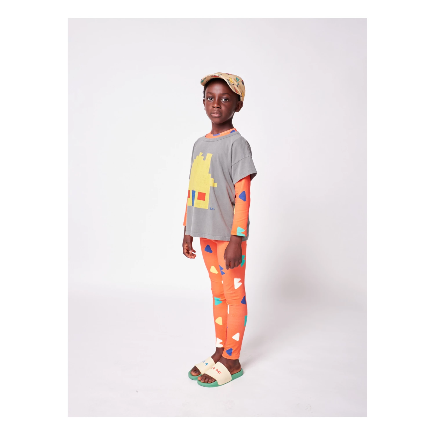 Wholesale ๐ฅ Recycled Nylon Anti-UV Leggings Red Bobo Choses Fashion Children โจ 4 Wholesale ๐ฅ Recycled Nylon Anti-UV Leggings Red Bobo Choses Fashion Children โจ - Image 4