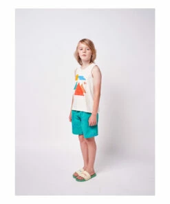 Promo ✨ Recycled Nylon Bicycle Swim Trunks Green Bobo Choses Fashion Children 👍 -Outlet Kids' Fashion Store recycled nylon bicycle swim trunks green bobo choses fashion children 2