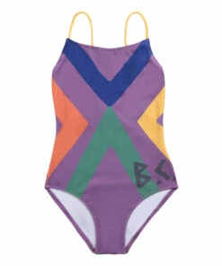 Best reviews of 🎉 Recycled Nylon 🩱 Swimsuit Purple Bobo Choses Fashion Children 🔥