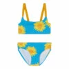 Hot Sale ✔️ Recycled Polyamide Sunflower 👙 Bikini Blue Stella McCartney Kids Fashion Teen, Children 🔥