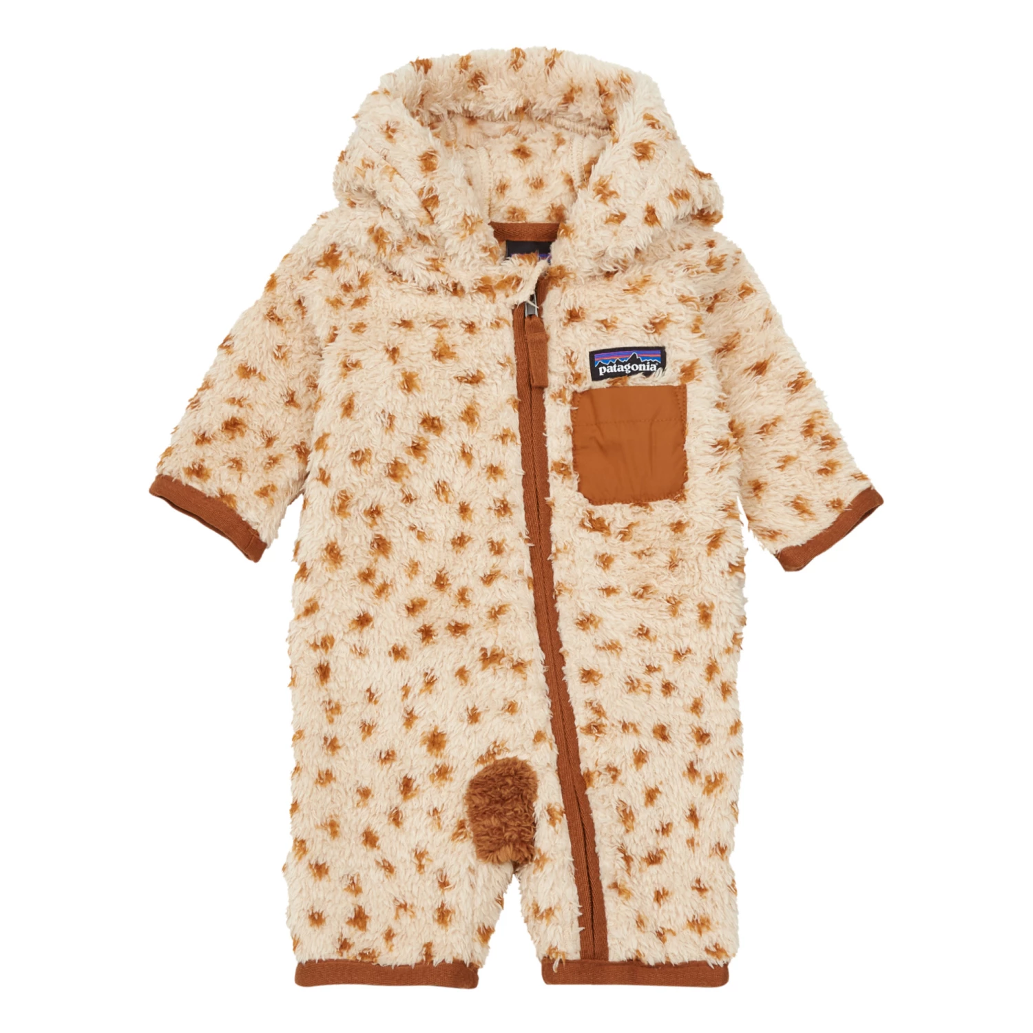 Outlet ⭐ Recycled Polyester Furry Jumpsuit Ochre Patagonia Fashion Baby, Children ✨ 1 Outlet ⭐ Recycled Polyester Furry Jumpsuit Ochre Patagonia Fashion Baby, Children ✨