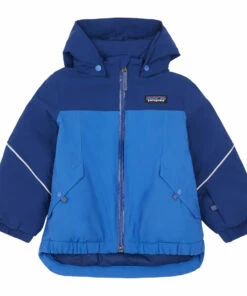 Wholesale ✨ Recycled Polyester Ski Jacket Blue Patagonia Fashion Children ⌛