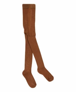 Outlet 🧨 Ribbed Tights Caramel Bonton Fashion Baby, Children ❤️