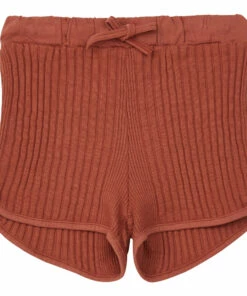 Promo 👍 Rio Knitted Shorts Aubergine Sunchild Fashion Teen, Children ⌛