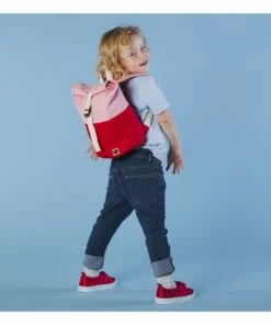 Budget ⭐ Roll Top Backpack Red Blafre Fashion Children ✔️ -Outlet Kids' Fashion Store roll top backpackroll top backpack red blafre fashion children 2