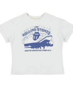 New 👍 Rolling Stones T-shirt White Simple Kids Fashion Teen, Children ✔️