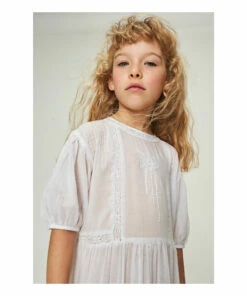 Budget 🌟 Rosemary Nightgown Ecru Faune Fashion Children ✨ -Outlet Kids' Fashion Store rosemary nightgown ecru faune fashion children 3