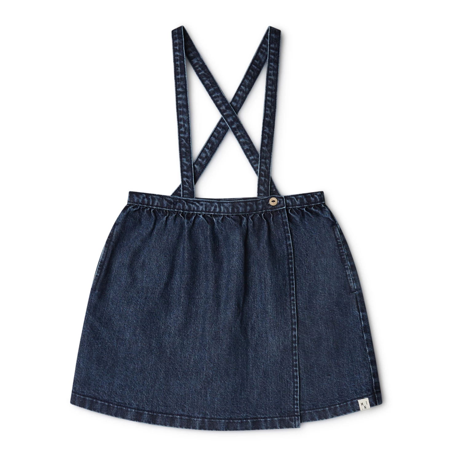 Budget ๐ Sanne Organic Cotton Denim Suspender Skirt Denim blue Matona Fashion Children โ 2 Budget ๐ Sanne Organic Cotton Denim Suspender Skirt Denim blue Matona Fashion Children โ - Image 2