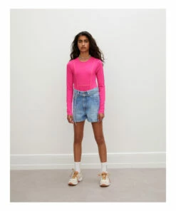 Cheapest 😀 Sansa Shorts Denim Les Coyotes de Paris Fashion Teen, Children ⌛ -Outlet Kids' Fashion Store sansa shorts denim les coyotes de paris fashion teen children 2