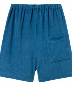 Discount ⌛ Sardine Terry Cloth Bermuda Shorts Blue The Animals Observatory Fashion Children ❤️ -Outlet Kids' Fashion Store sardine terry cloth bermuda shorts blue the animals observatory fashion children 3