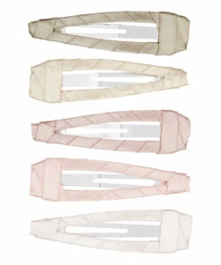 Buy ✔️ Satin Hair Clips - Set of 5 Pink Mimi & Lula Fashion Children 🔔