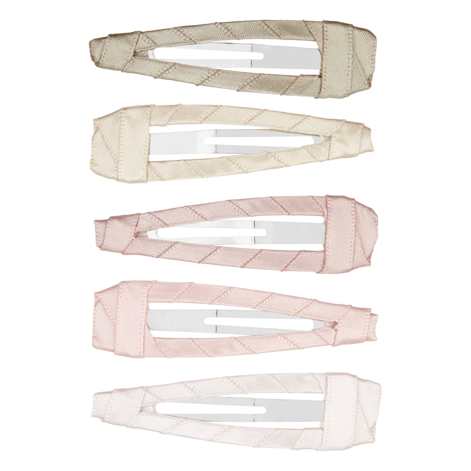 Buy โ๏ธ Satin Hair Clips - Set of 5 Pink Mimi & Lula Fashion Children ๐ 1 Buy โ๏ธ Satin Hair Clips - Set of 5 Pink Mimi & Lula Fashion Children ๐