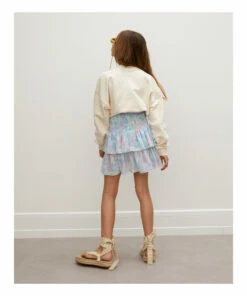 Promo 😍 Savey Skirt Light Blue Les Coyotes de Paris Fashion Teen, Children 🎉 -Outlet Kids' Fashion Store savey skirt light blue les coyotes de paris fashion teen children 3
