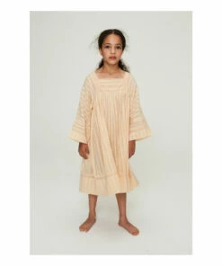 Flash Sale ❤️ Senna Lurex Nightgown Peach Faune Fashion Children ⌛ -Outlet Kids' Fashion Store senna lurex nightgown peach faune fashion children 2