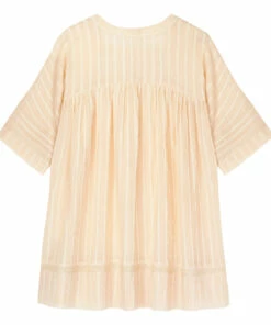 Flash Sale ❤️ Senna Lurex Nightgown Peach Faune Fashion Children ⌛ -Outlet Kids' Fashion Store senna lurex nightgown peach faune fashion children 5