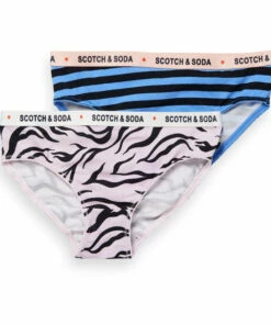 Hot Sale 🎉 Set of 2 Briefs Pink Scotch & Soda Fashion Teen, Children 🤩