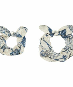 Discount 😍 Set of 2 Liberty Scrunchies Blue Tartine et Chocolat Fashion Children ✔️