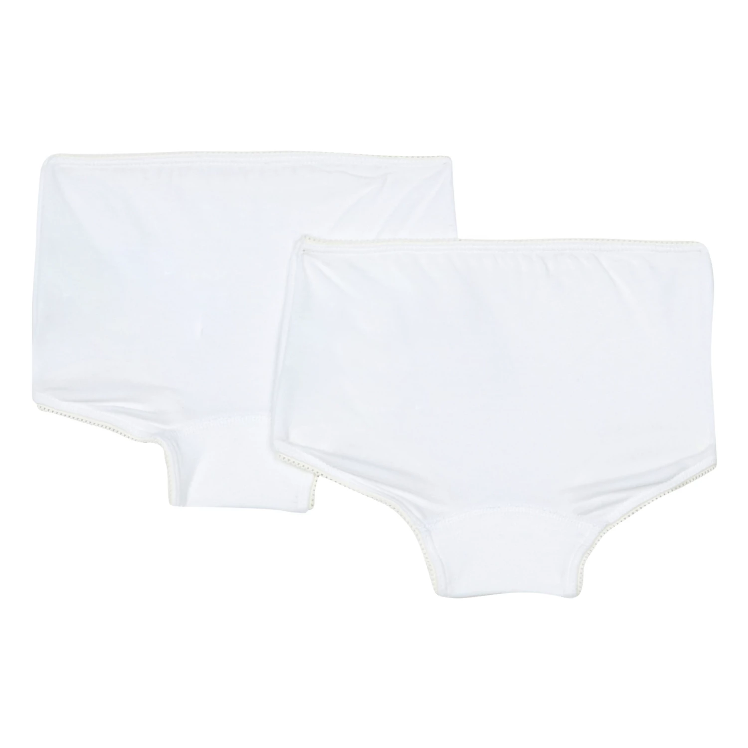 Hot Sale ❤️ Set of 2 Organic Cotton Briefs Off white Petit Bateau Fashion Children 💯 2 Hot Sale ❤️ Set of 2 Organic Cotton Briefs Off white Petit Bateau Fashion Children 💯 - Image 2