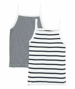 Best reviews of โญ Set of 2 Organic Cotton Striped Tank Tops Blue Petit Bateau Fashion Teen, Children ๐ 5 Best reviews of โญ Set of 2 Organic Cotton Striped Tank Tops Blue Petit Bateau Fashion Teen, Children ๐ -Outlet Kids' Fashion Store set of 2 organic cotton striped tank tops blue petit bateau fashion teen children 2