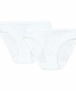 Cheapest 👍 Set of 2 Pairs of Losange Briefs White Petit Bateau Fashion Teen, Children ⭐