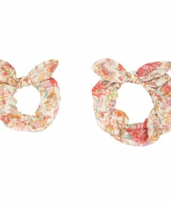 Hot Sale 👍 Set of 2 Scrunchies - Liberty Capsule - Peach Tartine et Chocolat Fashion Children ✨