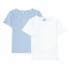 Flash Sale 😍 Set of 2 Striped Organic Cotton T-shirts Blue Petit Bateau Fashion Children 🎉