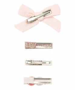 Flash Sale ⭐ Set of 4 Forever Hair Slides Pale pink Five / Eleven Fashion Children 👍 -Outlet Kids' Fashion Store set of 4 forever hair slides pale pink five eleven fashion children 1
