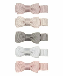 Promo 🤩 Set of 5 Bow Hair Slides Pink Mimi & Lula Fashion Children 🤩