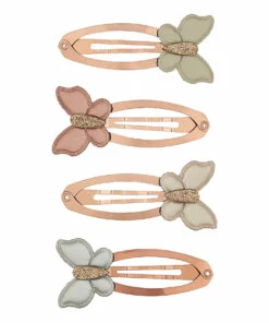 Buy 🔔 Set of Butterfly Hair Clips Pink Mimi & Lula Fashion Children 🔥