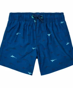 New 🎁 Shark Swimming Shorts Navy blue Sundek Fashion Teen, Children 🧨