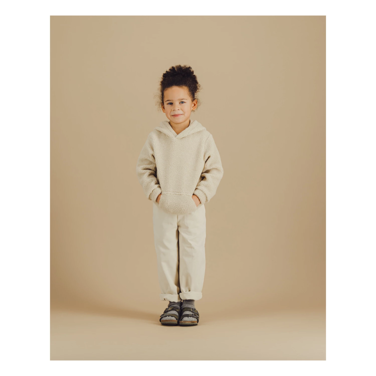 Deals π Sheepskin Hoodie Ecru Lours Paris Fashion Teen, Children π― 2 Deals π Sheepskin Hoodie Ecru Lours Paris Fashion Teen, Children π― - Image 2