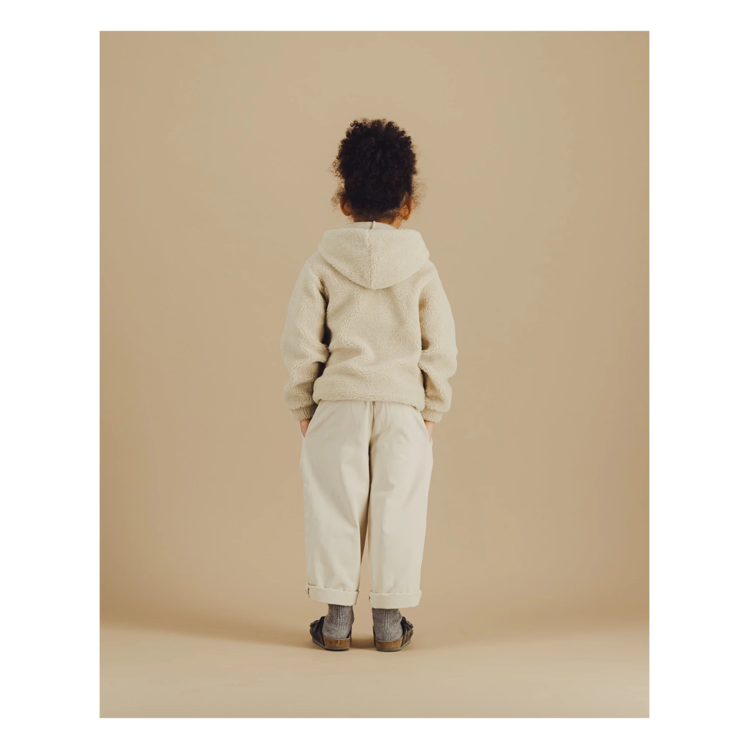 Deals π Sheepskin Hoodie Ecru Lours Paris Fashion Teen, Children π― 4 Deals π Sheepskin Hoodie Ecru Lours Paris Fashion Teen, Children π― - Image 4