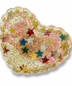 Flash Sale 🎉 Shiny Heart Ring Gold Milk x Soda Fashion Children 🎁