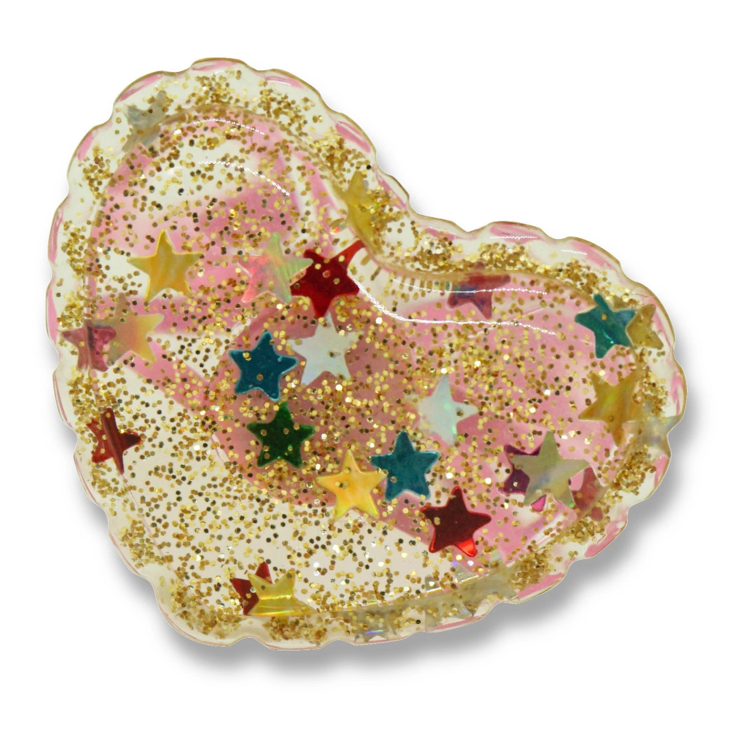 Flash Sale π Shiny Heart Ring Gold Milk x Soda Fashion Children π 1 Flash Sale π Shiny Heart Ring Gold Milk x Soda Fashion Children π